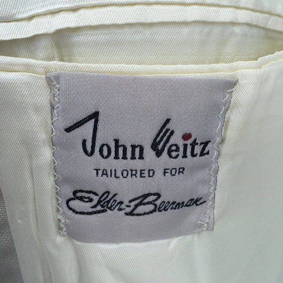 John Weitz‎ Men's 2 Gold Button Blazer Size 44L - Picture 9 of 10